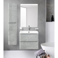 Пенал Belbagno Albano-1600-2A-SC-CVG-P, 32 см, подвесной, серый