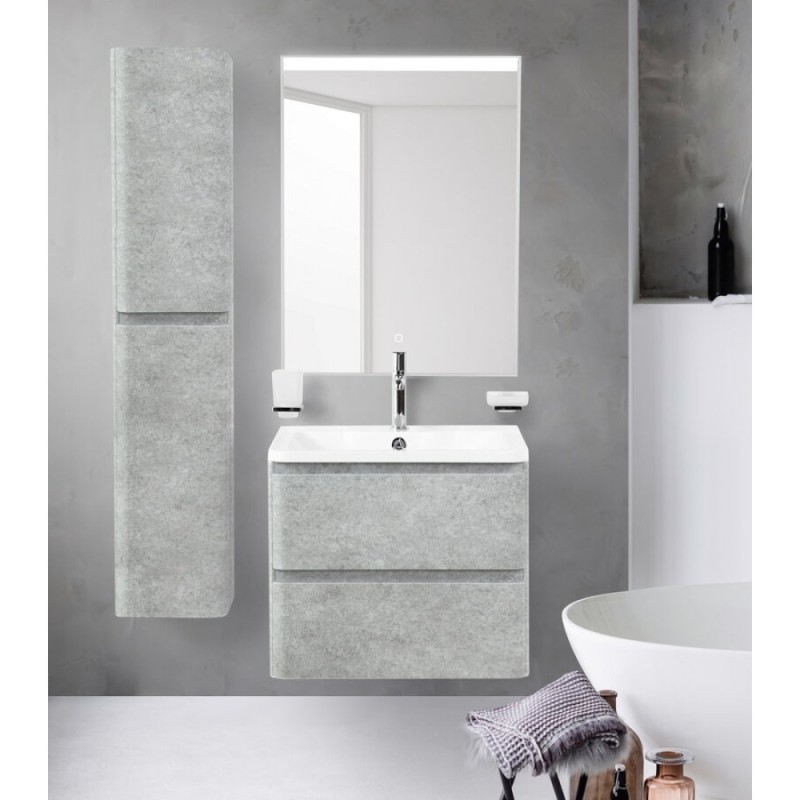 Пенал Belbagno Albano-1600-2A-SC-CVG-P, 32 см, подвесной, серый