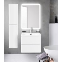 Тумба под раковину Belbagno Albano 60 cм подвесная, Bianco Lucido, ALBANO-600-2C-SO-BL