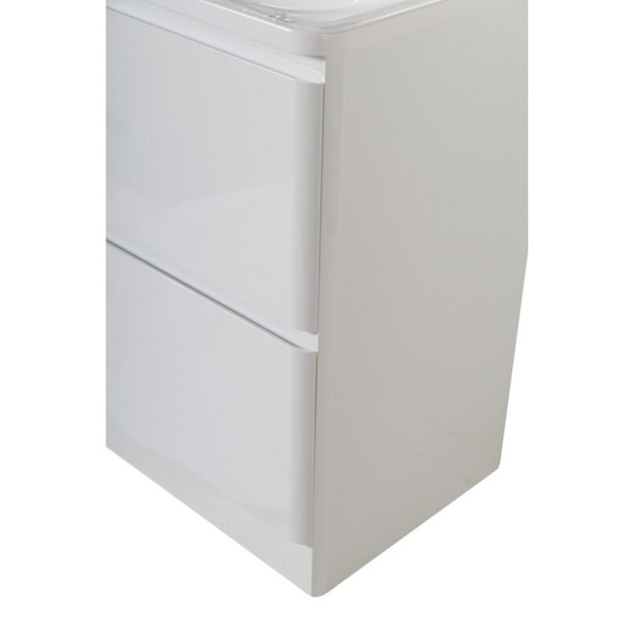 Тумба под раковину BelBagno Albano-800 ALBANO-800-2C-PIA-BL, 80 см, цвет Bianco Lucido