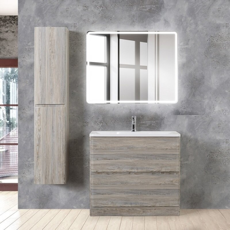Тумба под раковину BelBagno Albano-800, 80 см, Pino Scania, ALBANO-800-2C-PIA-PS