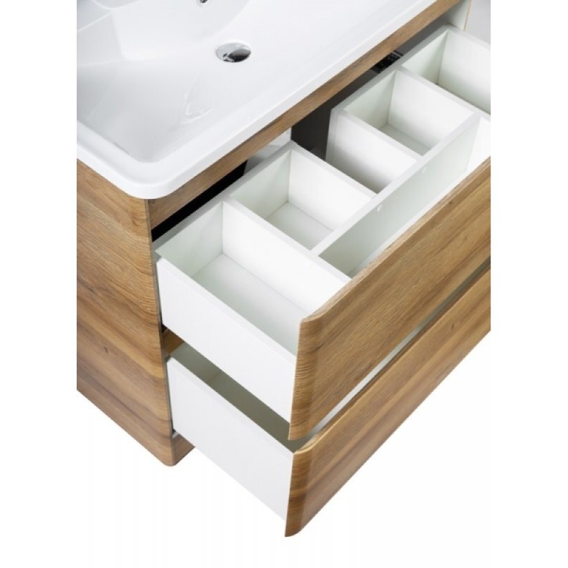 Тумба под раковину BelBagno Albano-900 ALBANO-900-2C-PIA-RR, 90 см, цвет Rovere Rustico