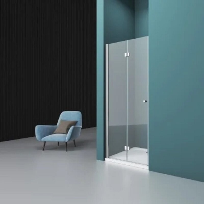Душевая дверь в нишу BelBagno ALBANO-BS-12-70-C-Cr, 70 х 195 см, стекло прозрачное, профиль хром