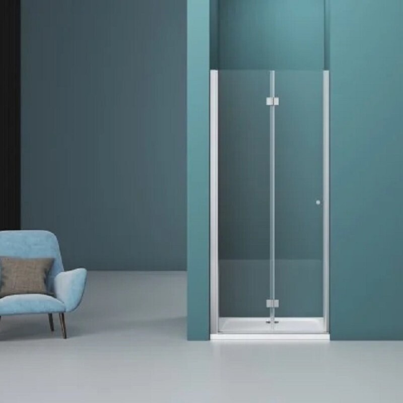 Душевая дверь в нишу BelBagno ALBANO-BS-12-70-C-Cr, 70 х 195 см, стекло прозрачное, профиль хром
