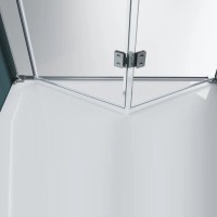 Душевая дверь в нишу BelBagno ALBANO-BS-12-70-C-Cr, 70 х 195 см, стекло прозрачное, профиль хром
