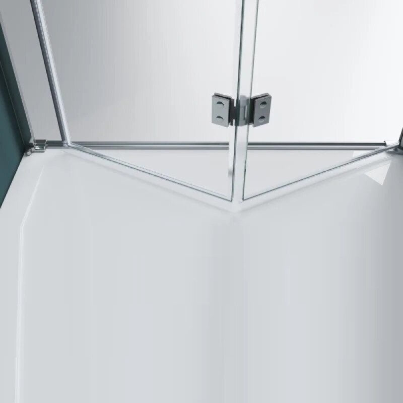 Душевая дверь в нишу BelBagno ALBANO-BS-12-70-C-Cr, 70 х 195 см, стекло прозрачное, профиль хром