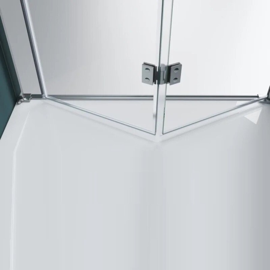 Душевая дверь в нишу BelBagno ALBANO-BS-12-70-C-Cr, 70 х 195 см, стекло прозрачное, профиль хром