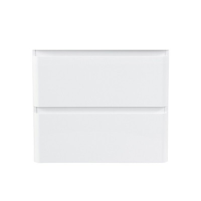 Тумба под раковину BelBagno Albano-Cer 60, подвесная, цвет Bianco Lucido, Albano-Cer-600-2C-SO-BL