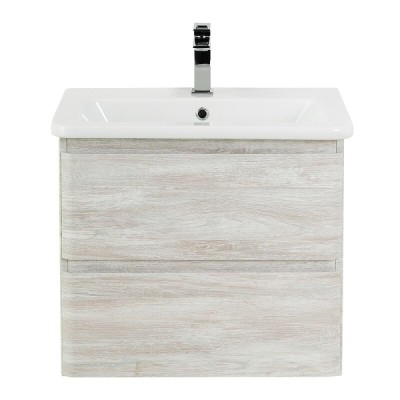Тумба под раковину BelBagno Albano-Cer 60, подвесная, цвет Rovere Vintage Bianco, Albano-Cer-600-2C-SO-RVB