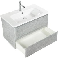 Тумба под раковину BelBagno Albano-Cer 80, подвесная, цвет Cemento Verona Grigio, Albano-Cer-800-2C-SO-CVG