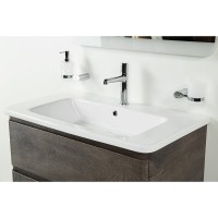 Тумба под раковину BelBagno Albano-Cer 80, подвесная, цвет Robere Nature Grigio, Albano-Cer-800-2C-SO-RNG