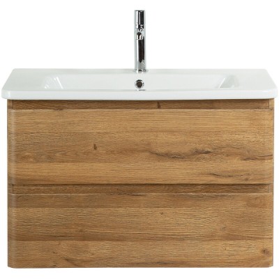 Тумба под раковину BelBagno Albano-Cer 80, подвесная, цвет Rovere Rustico, Albano-Cer-800-2C-SO-RR