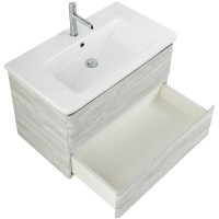 Тумба под раковину BelBagno Albano-Cer 80, подвесная, цвет Rovere Vintage Bianco, Albano-Cer-800-2C-SO-RVB