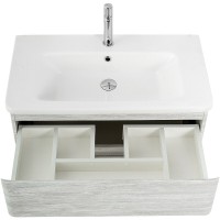 Тумба под раковину BelBagno Albano-Cer 80, подвесная, цвет Rovere Vintage Bianco, Albano-Cer-800-2C-SO-RVB