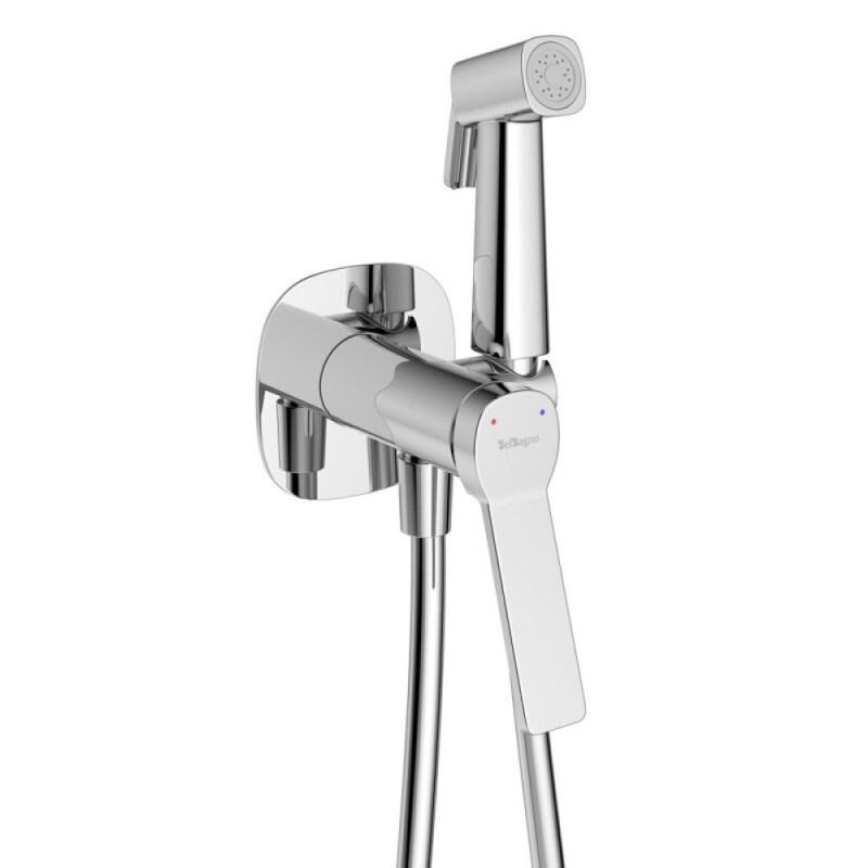 Гигиенический душ BelBagno Albano-HGN-CRM со смесителем, хром