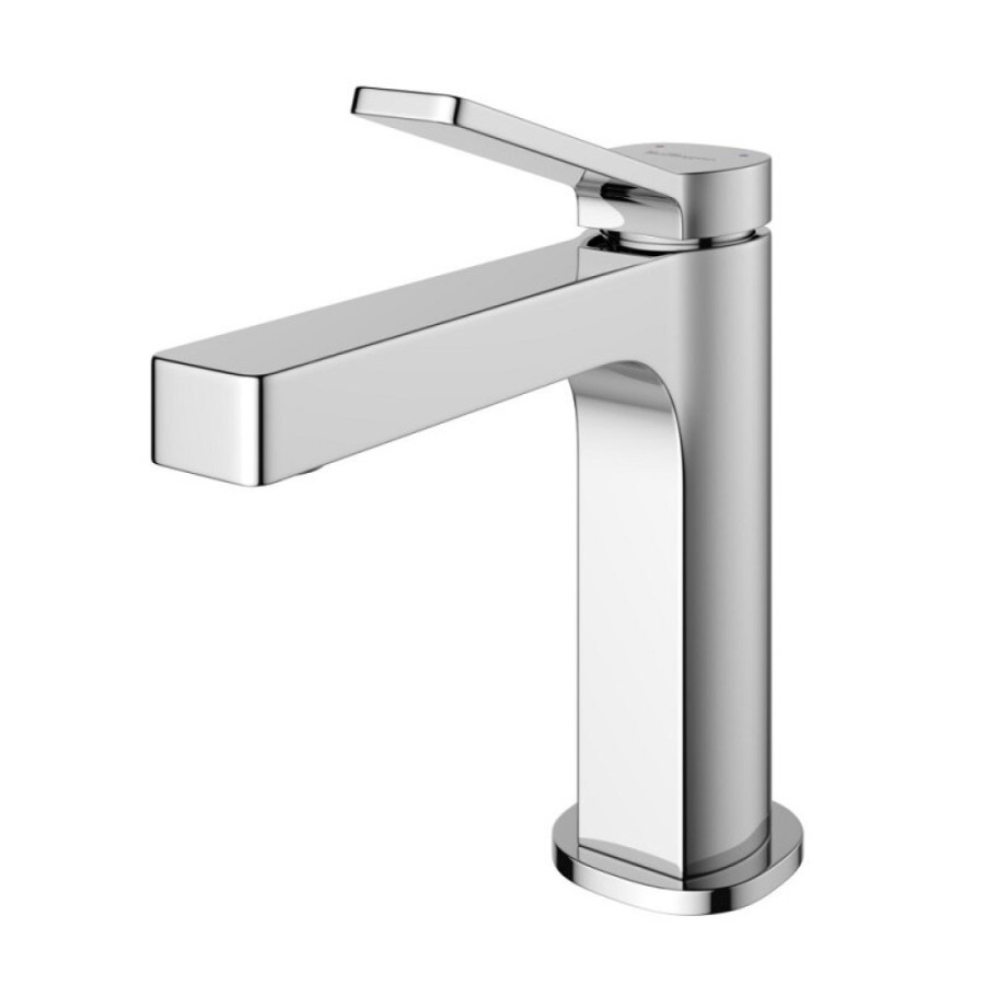 Смеситель BelBagno Albano-LVM-CRM-W0 для раковины, без донного клапана, хром