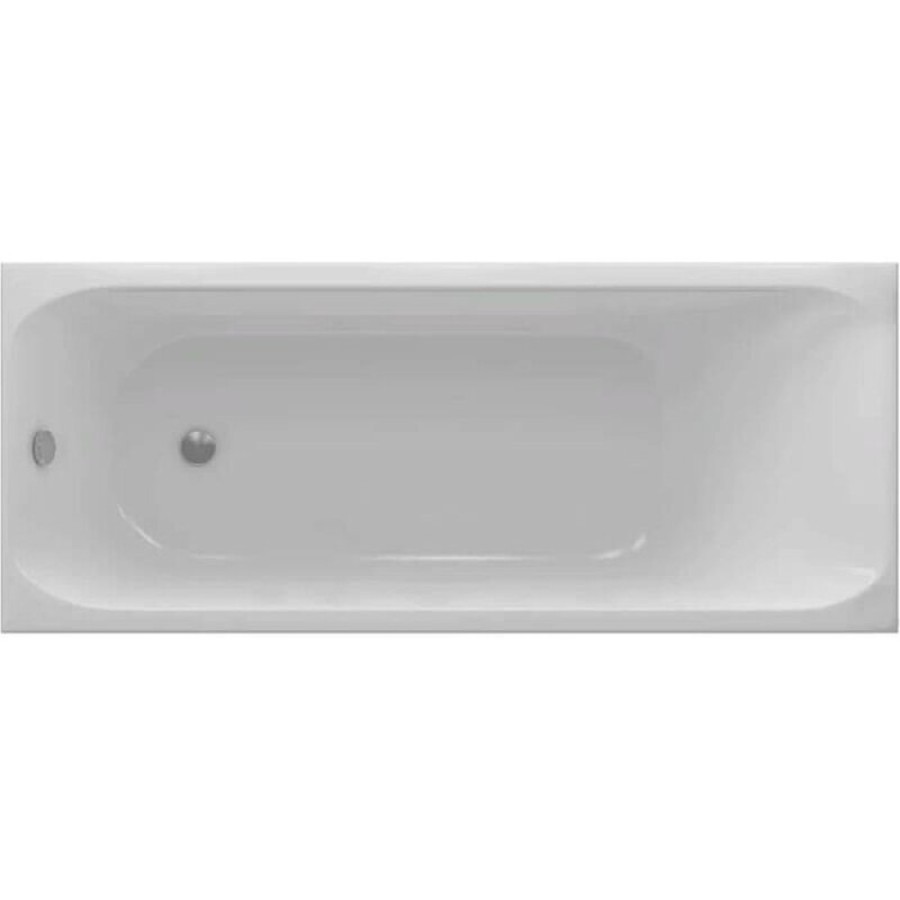 Ванна акриловая Aquatek Альфа, 140 x 70 х 66 см, белая, ALF140-0000005