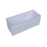 Акриловая ванна Aquatek Альфа 140 х 70 см, цвет белый, ALF140-0000023