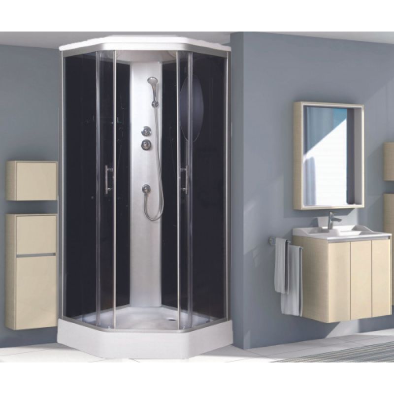 Душевая кабина NIAGARA ULTRA NG-2506-01 (900х900х2200) низкий поддон(16см) стекло ТОНИРОВАННОЕ 4 места Душевая кабина NIAGARA ULTRA NG-2506-01 (900х900х2200) низкий поддон(16см) стекло ТОНИРОВАННОЕ 4 места