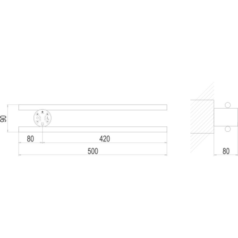Полотенцесушитель электрический Terminus Smart Dry 4670078537737