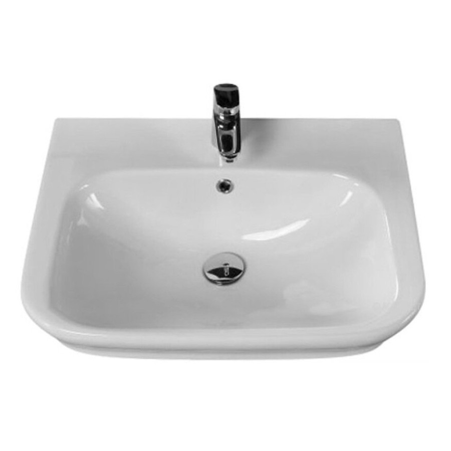 Раковина BelBagno Alpina ALP-600-CB-LVB, 60 см, фаянс, белый
