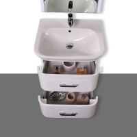 Раковина BelBagno Alpina ALP-600-CB-LVB, 60 см, фаянс, белый