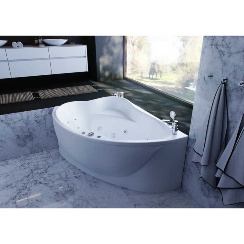Акриловая ванна Aquatek Альтаир 160 x 120 см, цвет белый