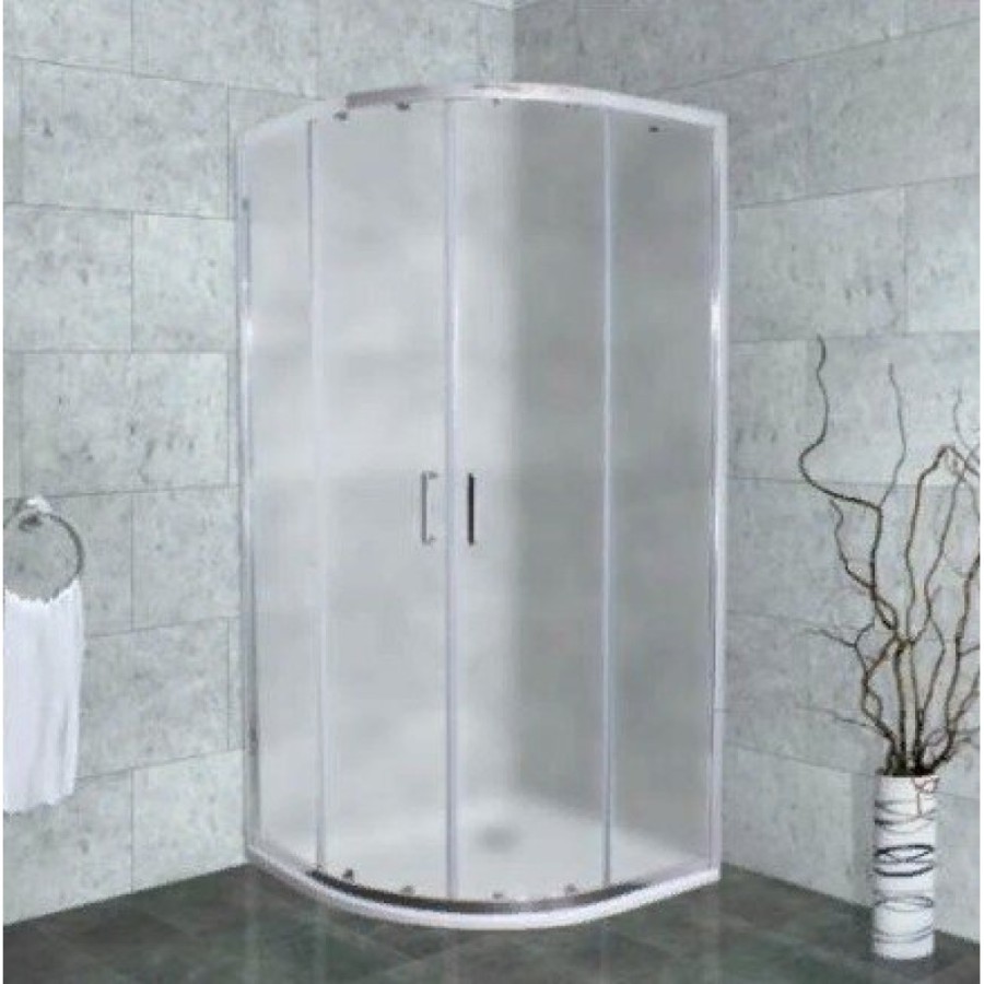 Душевой уголок Timo ALTTI-601 F Foggy Glass, стекло матовое дымчатое, 100 х 100 х 190 см