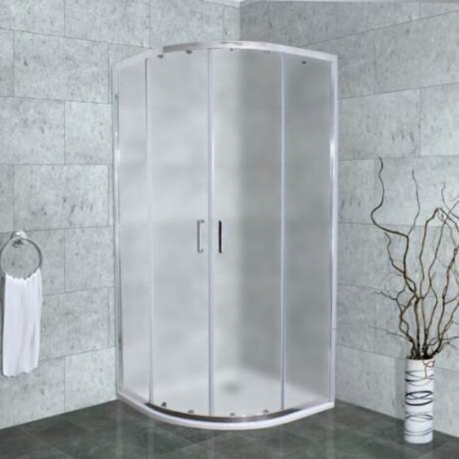 Душевой уголок Timo Altti-609 F Foggy Glass, стекло матовое дымчатое, 90 х 90 х 190 см