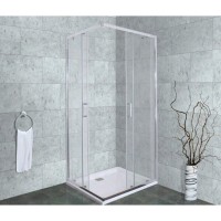 Душевой уголок Timo Altti-618 C Clean Glass, стекло прозрачное, 80 х 80 х 190 см