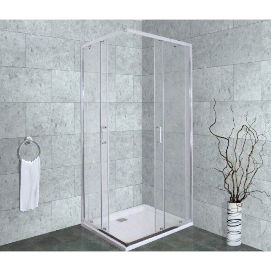 Душевой уголок Timo Altti-619 C Clean Glass, стекло прозрачное, 90 х 90 х 190 см