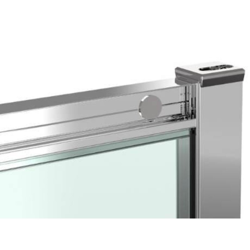 Душевой уголок Timo Altti-619 F Foggy Glass, стекло матовое дымчатое, 90 х 90 х 190 см
