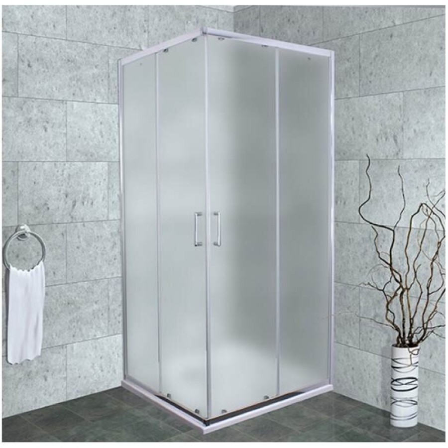 Душевой уголок Timo Altti-619 F Foggy Glass, стекло матовое дымчатое, 90 х 90 х 190 см