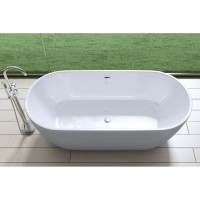 Ванна акриловая Art&Max AM-518-1500-780, 150 х 75, цвет белый