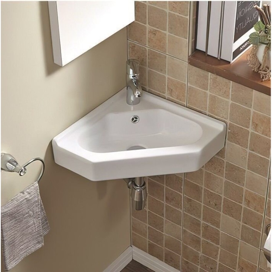 Раковина Art&Max, AM-7012-COR, 55 см, фаянс, цвет белый