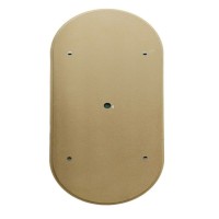 Зеркало Art&Max Bari 70 x 120 см с подсветкой, серый, AM-Bar-700-1200-DS-F