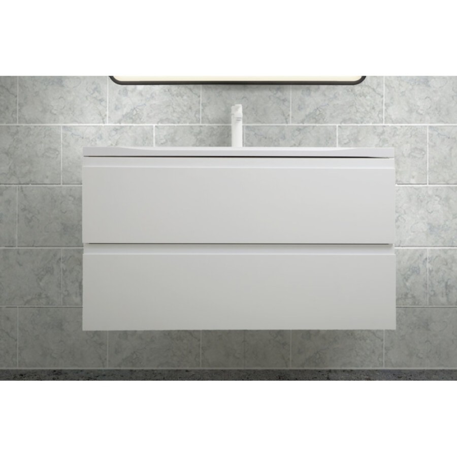 Тумба под раковину Art&Max AM-Bianchi-750-2C-SO-BL, 75 x 45 x 55 см подвесная, белый глянцевый