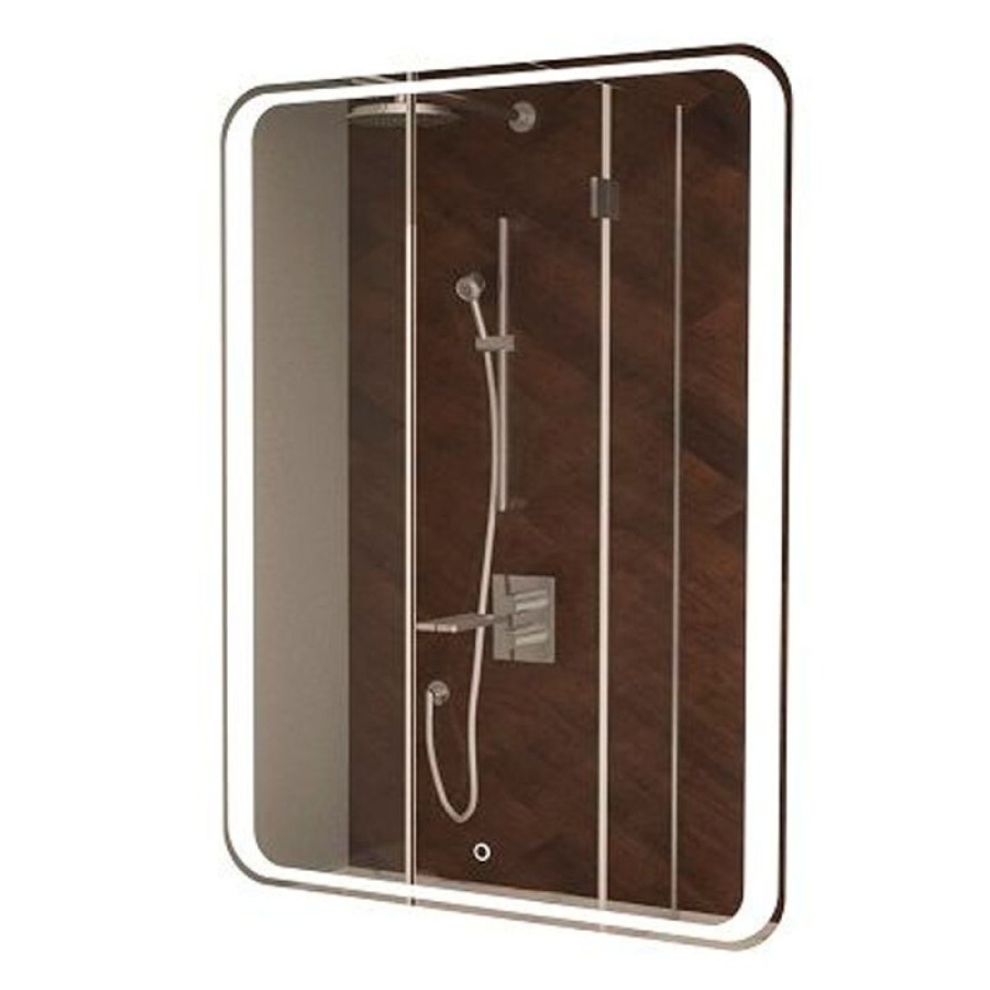Зеркало Art&Max Elegant AM-Ele-500-800-DS-F, 50х80 см, с подсветкой