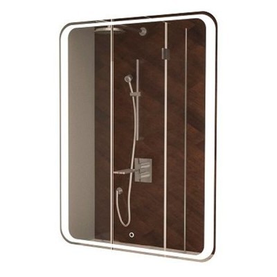 Зеркало Art&Max Elegant AM-Ele-900-800-DS-F, 90 х 80 см, с подсветкой