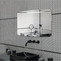 Зеркало Art&Max Gina AM-Gin-900-700-DS-F-H 90 x 70 см с подсветкой, диммер, антизапотевание