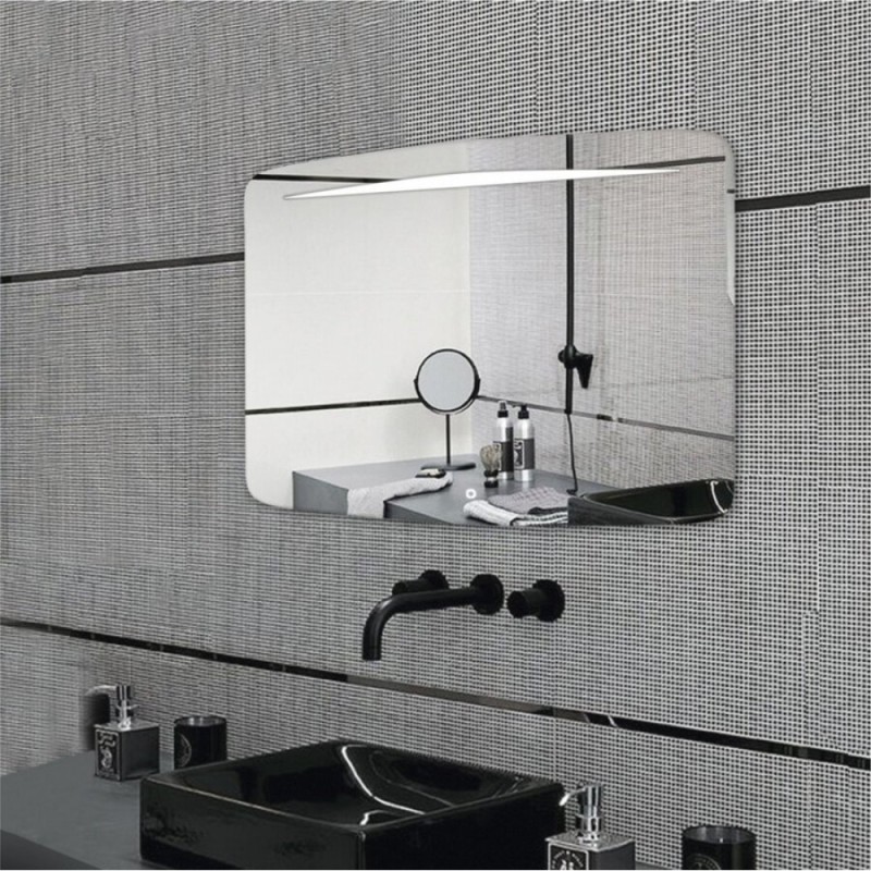 Зеркало Art&Max Gina AM-Gin-900-700-DS-F-H 90 x 70 см с подсветкой, диммер, антизапотевание
