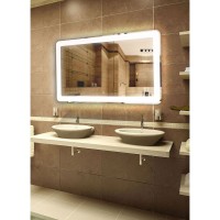 Зеркало Art&Max Latina AM-Lat-1200-800-DS-F 120 x 80 см с подсветкой, диммер