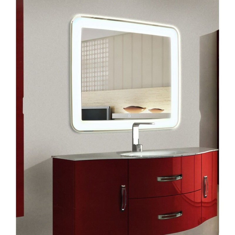 Зеркало Art&Max Latina AM-Lat-700-800-DS-F 70 x 80 см с подсветкой, диммер