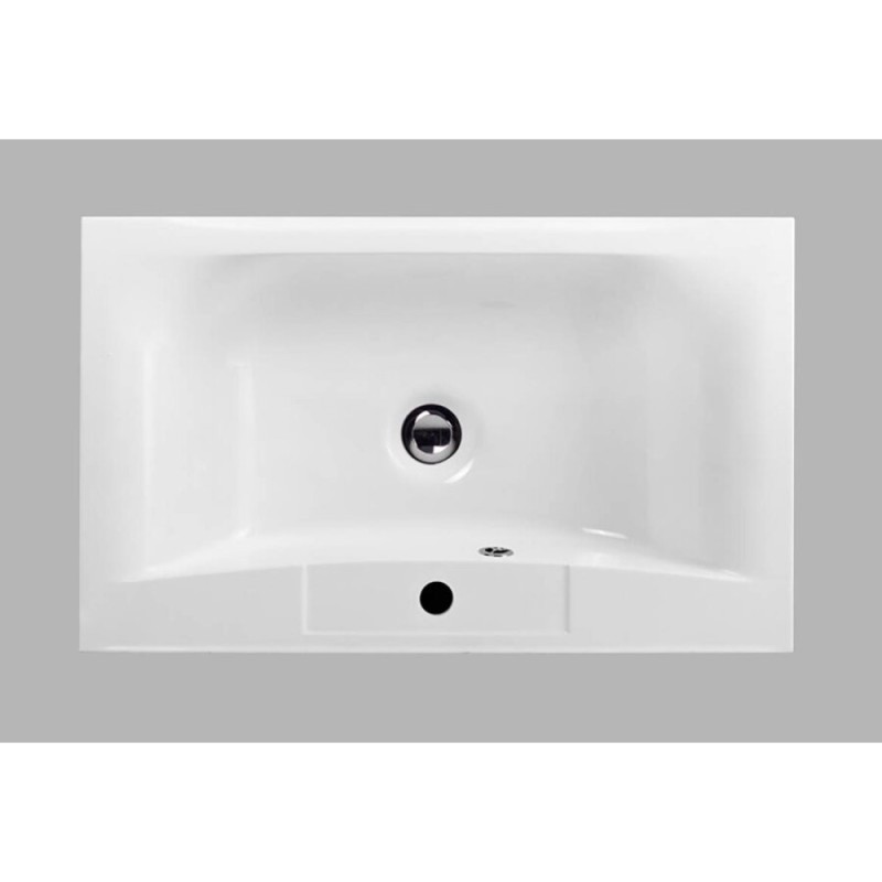 Раковина Art&Max AM-LAV-750-MR-FP 75 см искусственный мрамор, белый