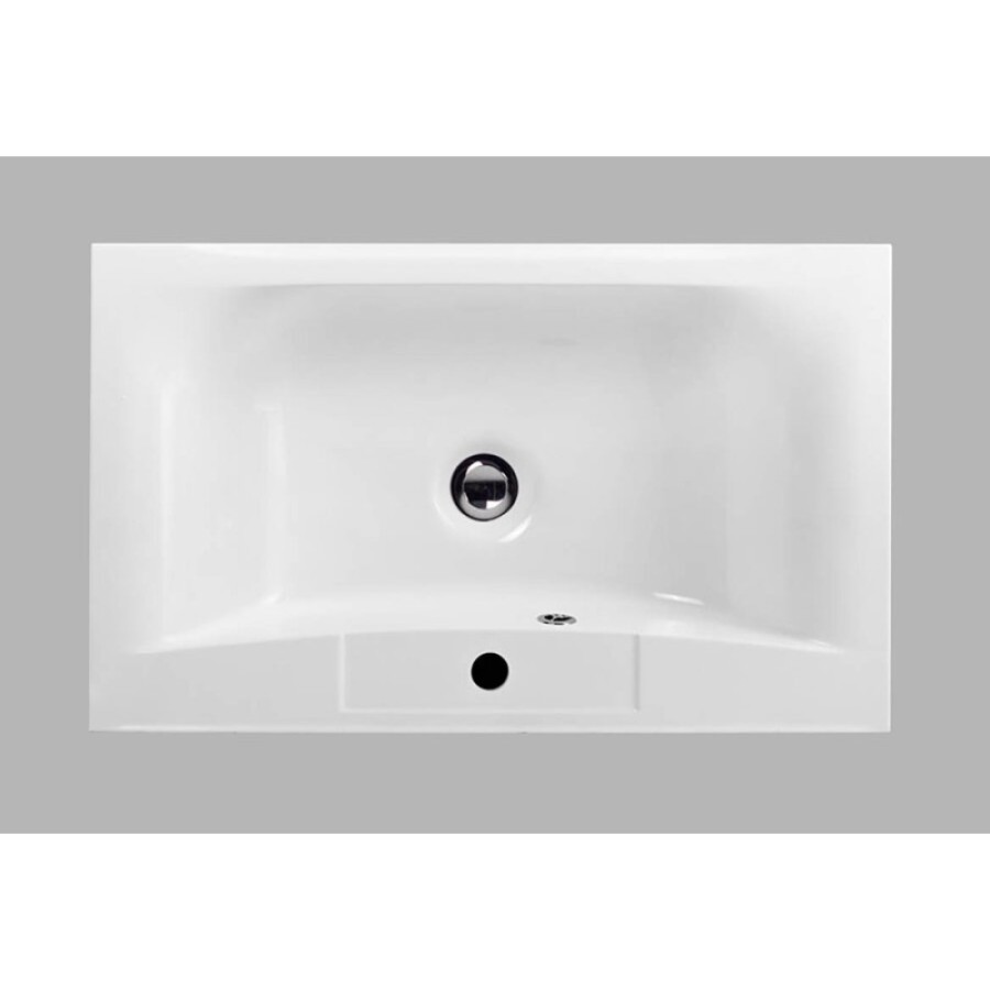 Раковина Art&Max AM-LAV-750-MR-FP 75 см искусственный мрамор, белый