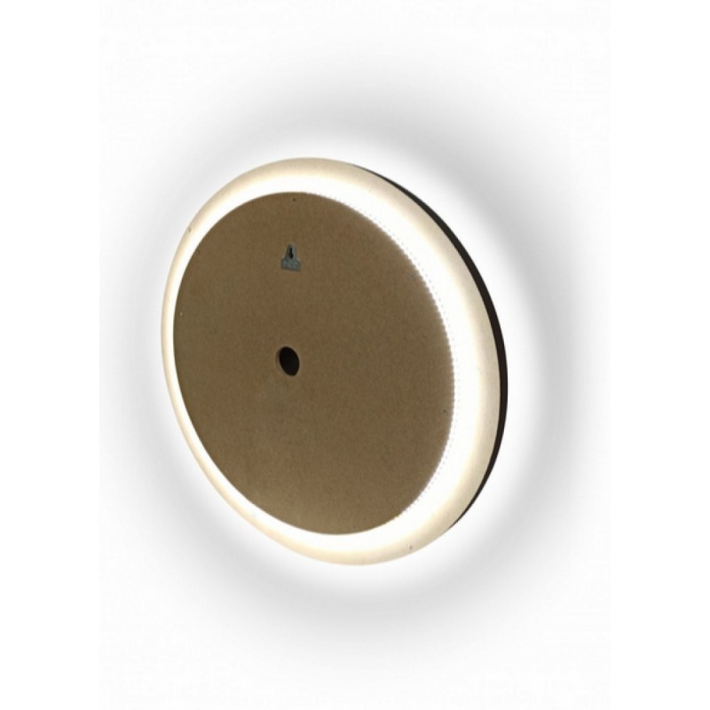 Зеркало Art&Max Napoli AM-Nap-600-DS-F-White, 60 см, LED-подсветка, датчик движения, бесконтактный сенсор, цвет белый матовый