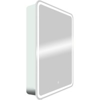Зеркальный шкаф Art&Max Platino 55 см с подсветкой, AM-Pla-550-800-1D-R-DS-F