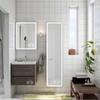 Зеркальный шкаф Art&Max Platino 60 x 80 см с подсветкой, диммер, антизапотевание, левый/правый