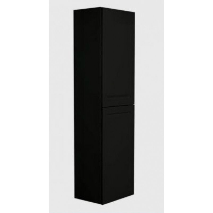 Пенал Art&Max Platino 40 см подвесной, черный матовый, AM-Platino-1500-2A-SO-NM