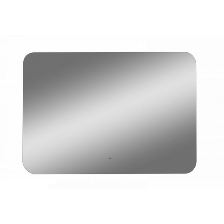 Зеркало Art&Max Ravenna AM-Rav-1000-700-DS-F, 100 см, LED-подсветка, датчик движения, бесконтактный сенсор, цвет белый
